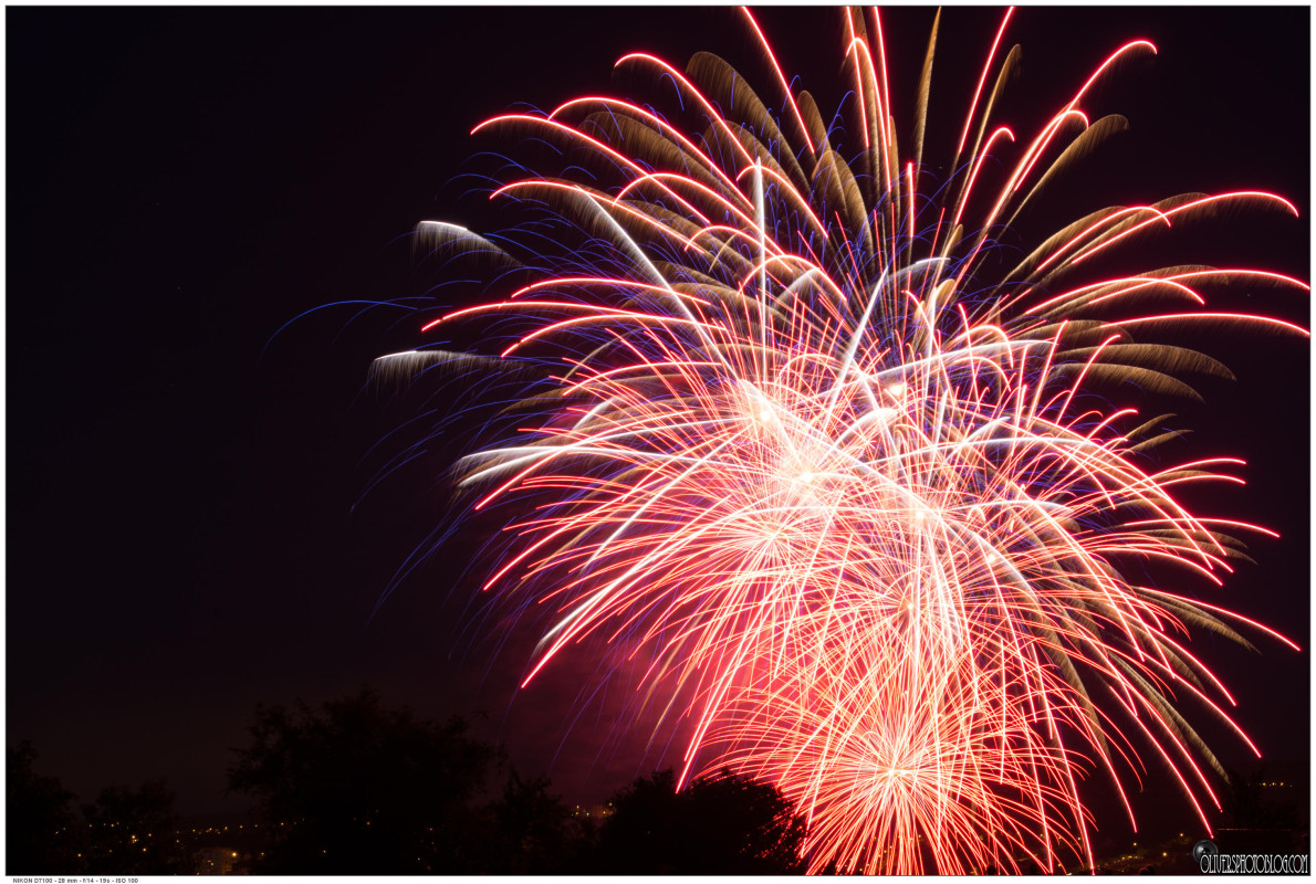 Feu D'artifice 14 Juillet Bourget Du Lac
